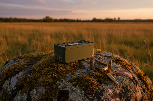 17 HMR Ammo Box – Golden Hour Field