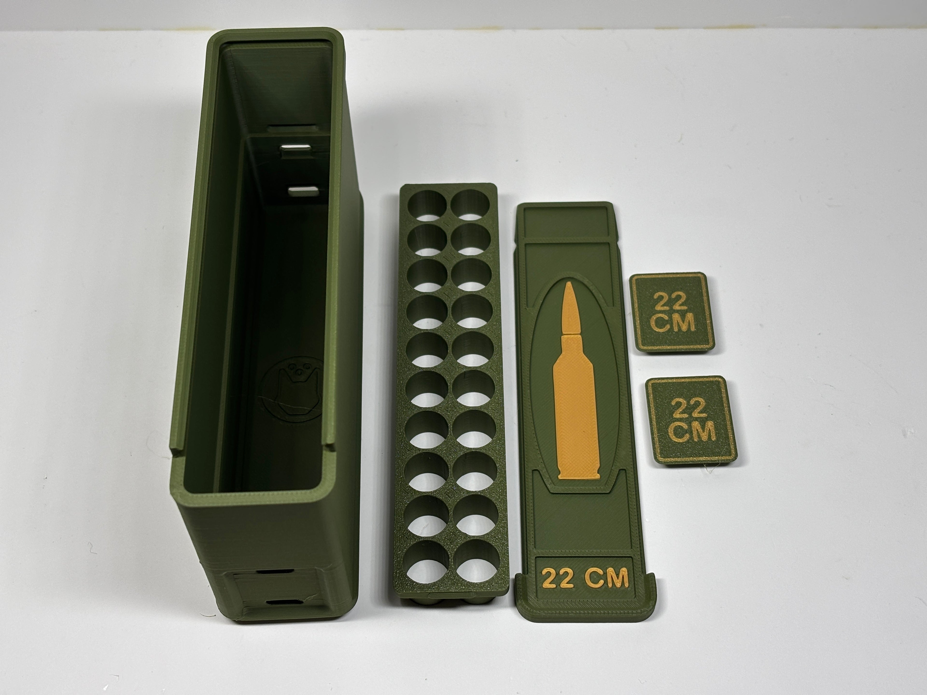 22 Creedmoor Ammo Box
