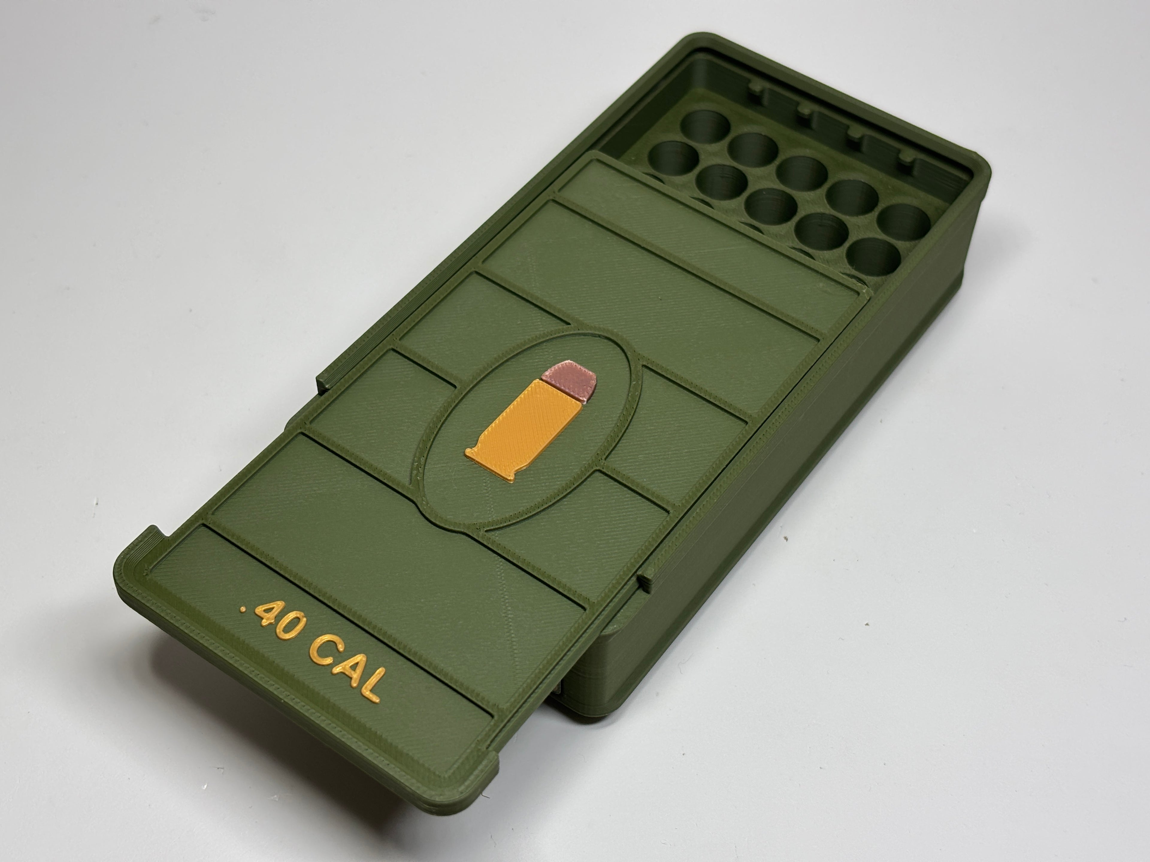 40 Cal Ammo Box
