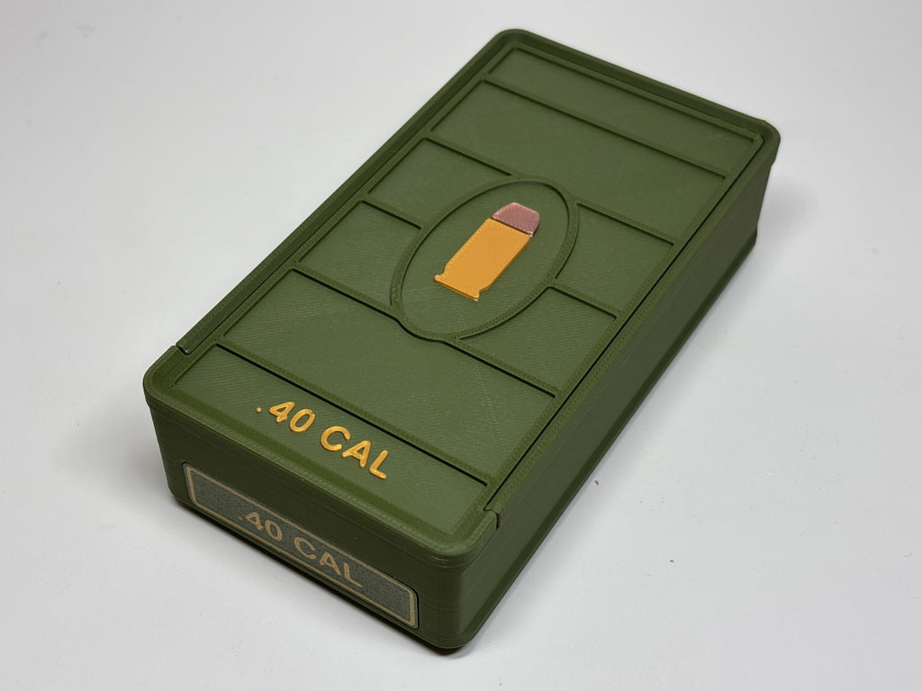 40 Cal Ammo Box